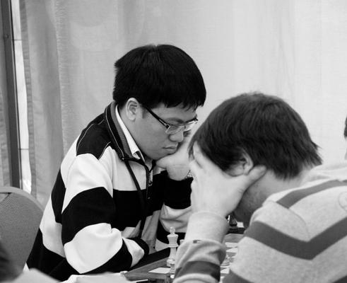 Lê Quang Liêm có 1,5 điểm sau hai vòng đấu đầu tiên. Ảnh: Vietnamchess.