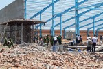 Sập công trình ở Vĩnh Long, 5 người chết