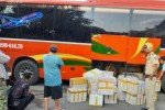 Gần 800kg nem, chả heo không kiểm dịch từ Hà Nội theo xe khách vào đến tận TP.HCM