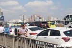 Bốn ôtô tông liên hoàn trên cầu Sài Gòn, giao thông tê liệt