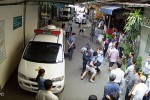 Tài xế xe dịch vụ cấp cứu ẩu đả với bảo vệ Bệnh viện Nhân dân 115