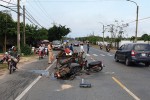Thêm nạn nhân tử vong trong vụ xe kéo và xe máy va chạm kinh hoàng