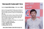 Người đàn ông chạy xe ôm công nghệ mất liên lạc 3 ngày sau cuốc xe đêm