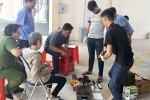 Nạn nhân bị đổ bêtông nghi nhảy lầu trốn trước khi chết