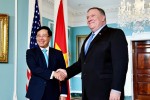 Phó Thủ tướng, Bộ trưởng Ngoại giao Phạm Bình Minh gặp Ngoại trưởng Mỹ Mike Pompeo