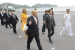 Ông Trump thăm chiến hạm lớn nhất của Nhật, người Trung Quốc 'sốt vó'