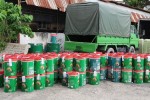 TP.HCM: Bắt giám đốc doanh nghiệp làm dầu nhớt giả