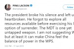 Thượng nghị sỹ Philippines: "Tổng thống phá vỡ sự im lặng nhưng lại khiến chúng ta đau lòng"