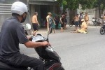 Dấu hiệu phạm tội của thanh niên đi xe máy húc văng CSGT