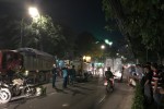 Tông vào máy bơm bê tông đậu trên đường, hai thanh niên đi xe máy tử vong