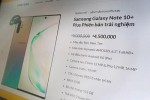 Galaxy Note10+ giá hơn 4 triệu trên website giả Samsung Việt Nam