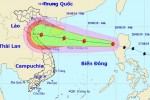 Bão Podul vào Biển Đông, sức gió 60-75 km/h