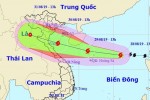 Bão số 4 - Podul hướng vào Thanh Hóa - Quảng Bình