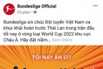 Bundesliga tung thông điệp "cực gắt" đến ĐT Việt Nam về trận Thái Lan