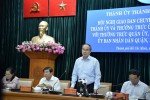 Lãnh đạo TP.HCM sốt ruột với tình trạng triều cường đạt đỉnh và sương mù dày đặc