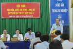 Phó Thủ tướng Trương Hòa Bình trả lời cử tri về vấn đề Biển Đông