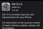 Apple tung ra iOS 13.1.3, tiếp tục sửa hàng loạt lỗi quan trọng