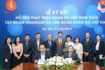 Tập đoàn Vingroup hợp tác cùng VFF hướng đến mục tiêu World Cup 2026