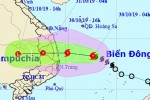 Bão Matmo hướng vào Quảng Ngãi - Khánh Hòa