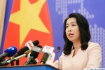 Tàu Hải Dương 9 của Trung Quốc vào EEZ của Việt Nam, Bộ Ngoại giao thông tin