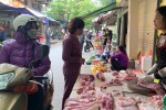 Giá thịt lợn miền Bắc có dấu hiệu "hạ nhiệt"