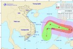 Siêu bão Kammuri suy yếu ngay trên Biển Đông
