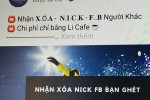 Dịch vụ “die nick” Facebook quảng cáo rầm rộ tại Việt Nam