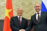 Tổng thống Nga chúc mừng Năm mới Tổng Bí thư, Chủ tịch nước Việt Nam