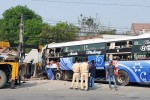 Tai nạn ở Bến Cát, Bình Dương: Xe tải va chạm xe khách, 3 người tử vong