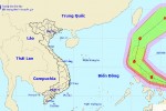 Gió bão Vongfong tăng lên cấp 12, dự báo không đi vào Biển Đông