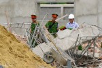 Giám đốc đơn vị thi công tường sập bị tạm giữ