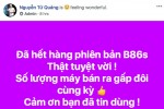 CEO BKAV Nguyễn Tử Quảng nói Bphone "cháy hàng", nhiều người Việt tỏ vẻ hoài nghi