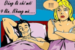 Chồng méo mặt vì bị vợ chê ghẻ lạnh
