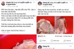 Sẽ xử lý người tung tin tiểu thương bán thịt heo bệnh