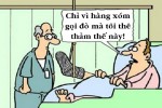 Bị thương vì hàng xóm gọi đò
