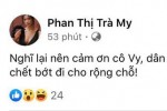 Giữa dịch bệnh COVID-19 - Hãy im lặng, Trà My!