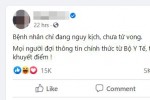 Mời Facebooker Nguyễn Sin làm việc vụ loan tin người chết vì Covid-19