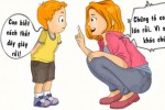 Cậu bé khóc vì phải trưởng thành