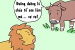 Sư tử sợ vợ nhưng vẫn to mồm