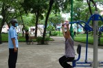 Nhiều người Sài Gòn không đeo khẩu trang bị phạt