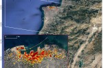 Vụ nổ Beirut nhìn từ vệ tinh