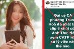 Xử lý kẻ đăng tin thất thiệt 'đại úy công an phát tán clip nóng' nữ diễn viên