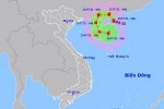 Bão số 3 gió giật cấp 12, liên tục chuyển hướng