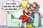 Nổi cơn ghen vì sếp của vợ uống rượu