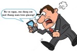 Chỉ vì con nhắn tin không dấu