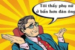 Phụ nữ ở bẩn hơn đàn ông