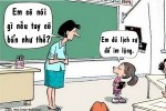 Cô giáo 'đứng hình' trước lời đáp trả của học trò