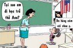 Học trò đi muộn vì hàng xóm cãi nhau
