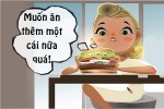 Bỗng nhiên có chị gái sinh đôi chỉ vì quá tham ăn