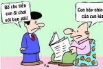 Lý do bố không cho tiền con trai tán gái